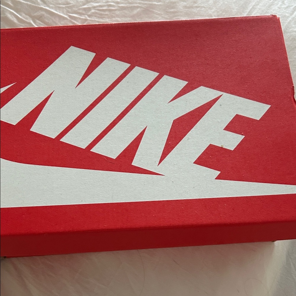 Nike Red and White Sneakers